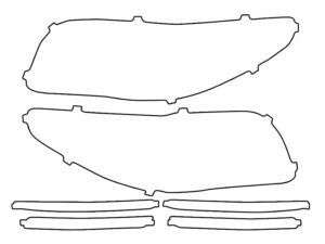 2018-2021 Lincoln Navigator, All, Headlight Cover Film