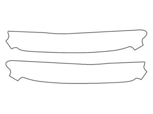 2019-2025 Mazda 3, Sedan, Rear Marker Cover Film