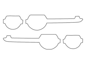 2019-2025 Mazda 3, Sedan, Reverse Light Cover Film