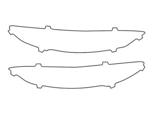 2019-2025 Mazda 3, Sedan, Headlight Cover Film