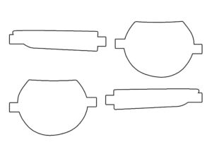 2020-2025 Mazda CX-30, All, Reverse Light Cover Film