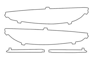 2020-2025 Mazda CX-30, All, Headlight Cover Film