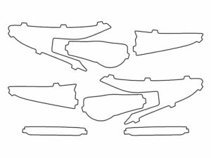 2020-2025 Mazda CX-30, All, Tail Light Cover Film