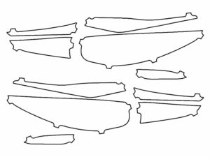 2022-2025 Mazda CX-5, All, Tail Light Cover Film