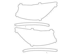 2024-2025 Mazda CX-90, All, Headlight Cover Film