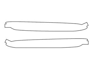 2019-2024 Mercedes AMG GT, 4-Door Couple, Rear Marker Cover Film