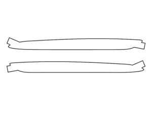 2022-2025 Mercedes C-Class, Sedan, Rear Marker Cover Film