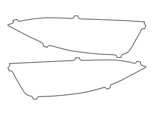 2019-2021 Mercedes CLS-Class, All, Headlight Cover Film