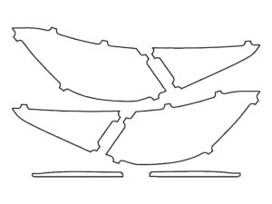 2019-2021 Mercedes CLS-Class, All, Tail Light Cover Film