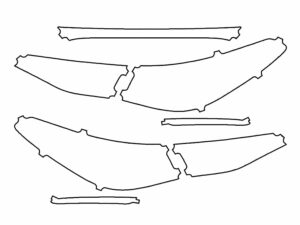 2024-2025 Mercedes E-Class, All, Tail Light Cover Film