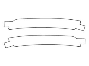 2021-2023 Mercedes E-Class, Convertible, Side Marker Cover Film