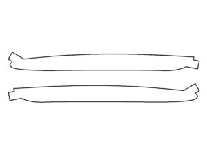 2021-2023 Mercedes E-Class, Coupe, Rear Marker Cover Film