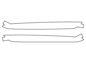 2021-2023 Mercedes E-Class, Sedan, Rear Marker Cover Film