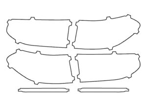 2017-2020 Mercedes E-Class, Wagon, Tail Light Cover Film