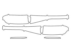 2022-2025 Mercedes EQB, All, Tail Light Cover Film