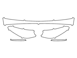 2023-2025 Mercedes EQE, Sedan, Tail Light Cover Film