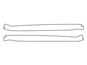 2022-2025 Mercedes EQS, Sedan, Rear Marker Cover Film