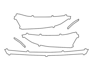 2022-2025 Mercedes EQS, Sedan, Headlight Cover Film