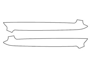 2020-2025 Mercedes GLB-Class, All, Rear Marker Cover Film