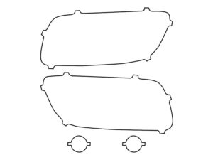 2020-2025 Mercedes GLB-Class, All, Headlight Cover Film