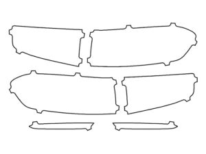 2020-2025 Mercedes GLB-Class, All, Tail Light Cover Film