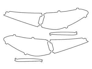 2023-2025 Mercedes GLC-Class, SUV, Tail Light Cover Film