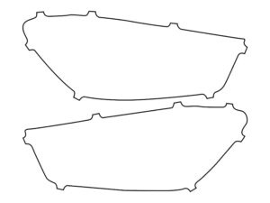 2020-2025 Mercedes GLE-Class, All, Headlight Cover Film