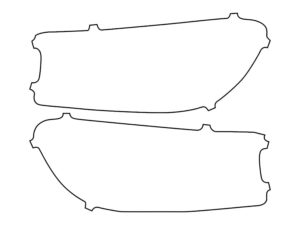 2020-2025 Mercedes GLS-Class, All, Headlight Cover Film