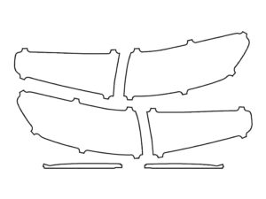2020-2025 Mercedes GLS-Class, SUV, Tail Light Cover Film