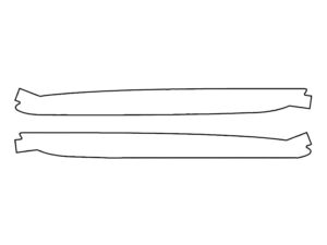 2021-2025 Mercedes S-Class, Sedan, Rear Marker Cover Film