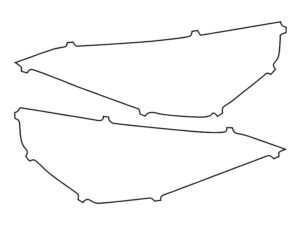 2018-2020 Mercedes SL-Class, All, Tail Light Cover Film