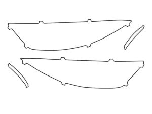 2022-2025 Mercedes SL-Class, All, Headlight Cover Film