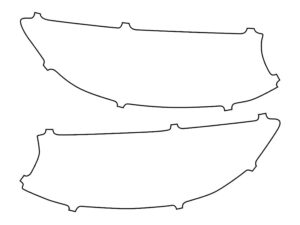 2019-2025 Mercedes Sprinter, All, Headlight Cover Film