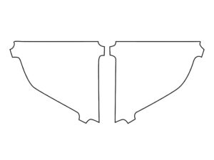 2018-2020 Mitsubishi Eclipse Cross, All, Fog Light Cover Film