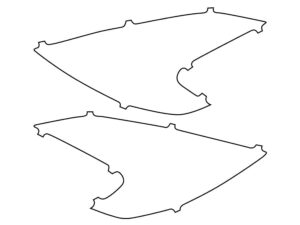 2013-2020 Nissan 370Z, All, Tail Light Cover Film