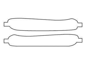 2017-2020 Nissan Armada, All, Rear Marker Cover Film