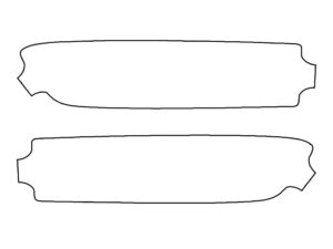 2022-2025 Nissan Frontier, Pro 4X, Fog Light Cover Film