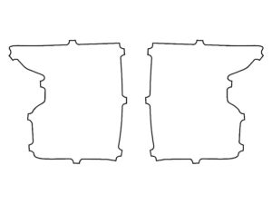 2022-2025 Nissan Frontier, Pro 4X, Tail Light Cover Film