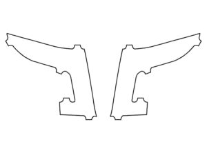 2022-2025 Nissan Frontier, S, SV, Reverse Light Cover Film