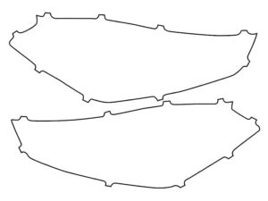 2018-2020 Nissan Kicks, All, Headlight Cover Film