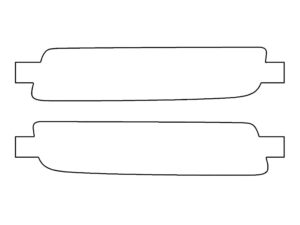 2021-2024 Nissan Kicks, All, Rear Marker Cover Film