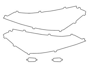 2021-2024 Nissan Kicks, All, Headlight Cover Film