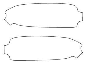 2021-2025 Nissan Leaf, All, Fog Light Cover Film