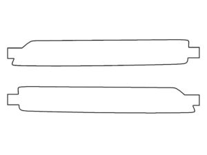 2021-2025 Nissan Leaf, All, Rear Marker Cover Film