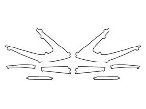 2021-2025 Nissan Leaf, All, Tail Light Cover Film