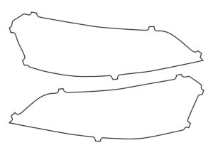 2019-2021 Nissan NV200, All, Headlight Cover Film