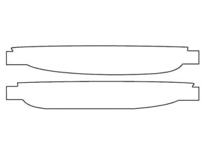 2017-2020 Nissan Pathfinder, All, Rear Marker Cover Film