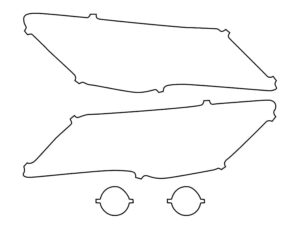 2017-2020 Nissan Pathfinder, All, Headlight Cover Film