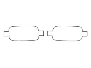 2022-2025 Nissan Pathfinder, All, Fog Light Cover Film