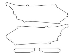 2017-2020 Nissan Rogue, All, Headlight Cover Film